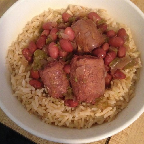 Riz et haricots rouges sains — Image 3