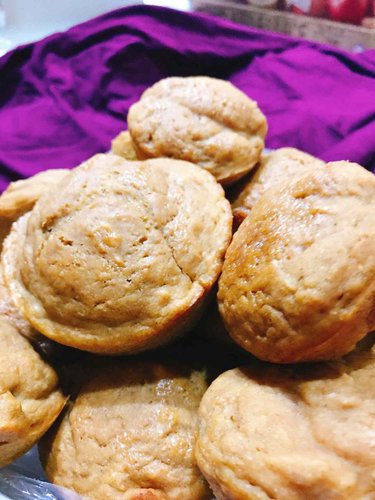 Muffins végétaliens à la citrouille