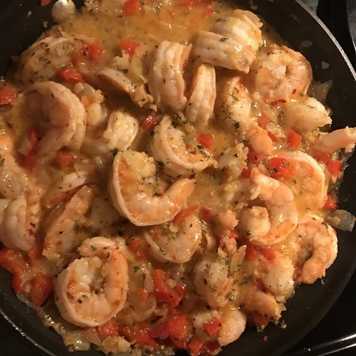 Crevettes sautées à la coriandre, à l'ail et à la lime — Image 2