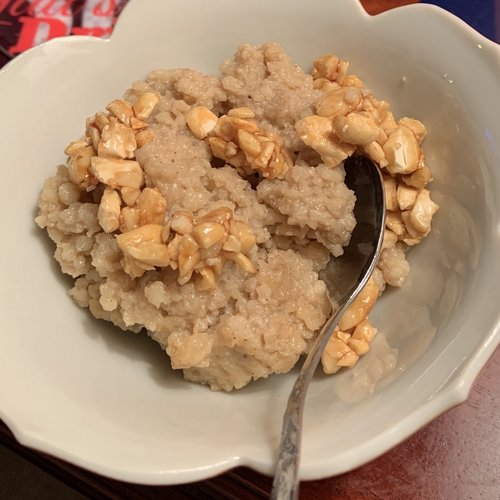 Pudding de couscous aux pacanes caramélisées — Image 1