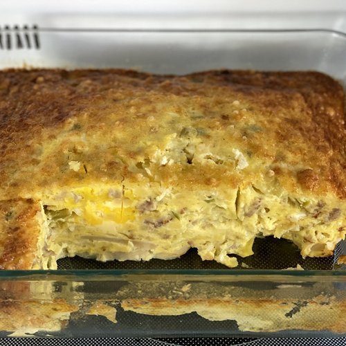 Casserole d'œufs à la saucisse — Image 4