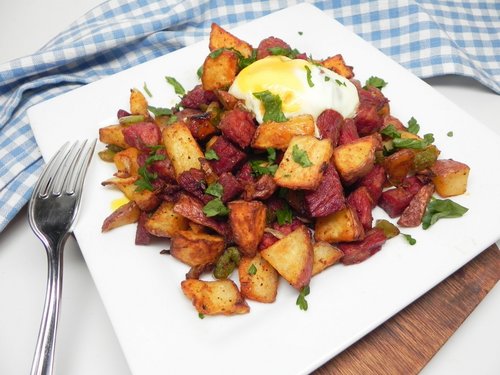 Air Fryer Corned Beef Hachis — Image 1