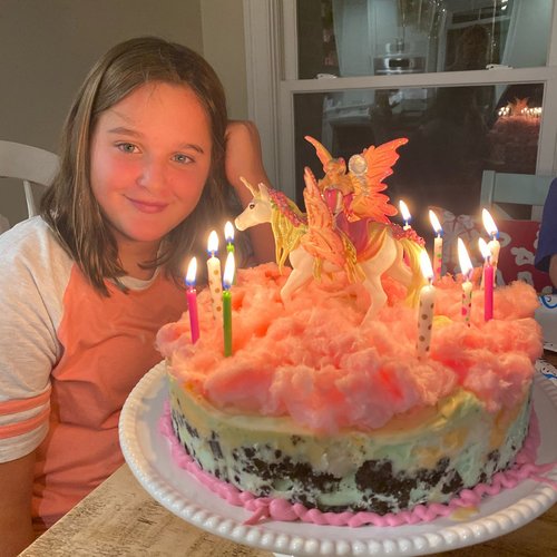 Gâteau à la crème glacée aux biscuits aux pépites de chocolat — Image 1