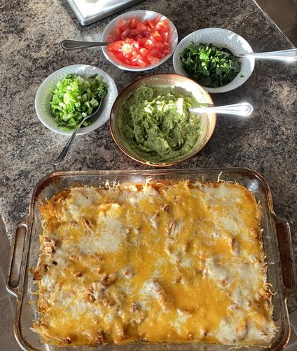 Casserole épicée au poulet et au fromage Keto — Image 2