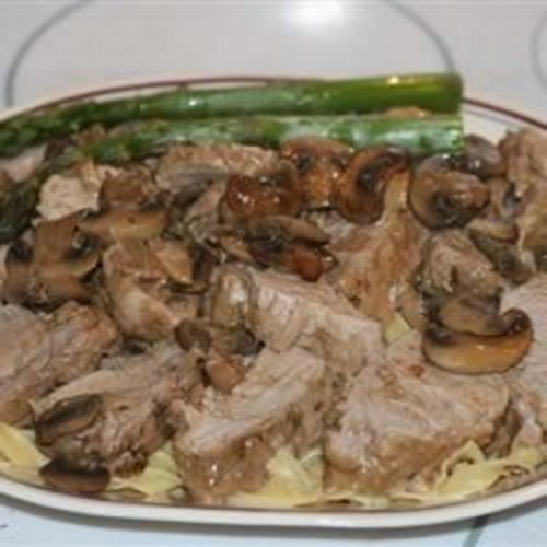 Filet de porc à la sauce Marsala