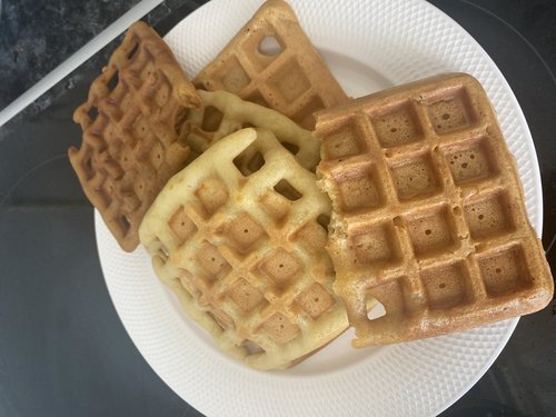 Gaufres aux pépites de chocolat et à la noix de coco — Image 1