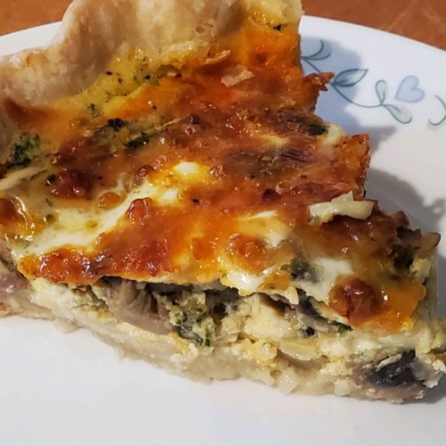 Quiche Saucisse Champignons — Image 4