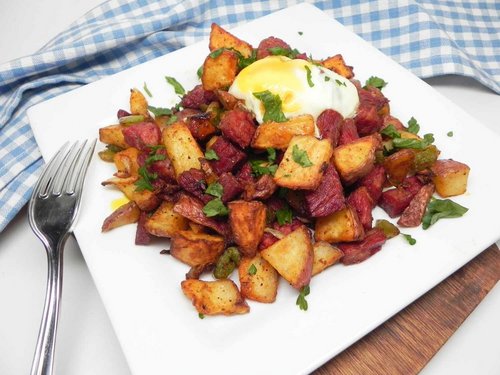 Air Fryer Corned Beef Hachis